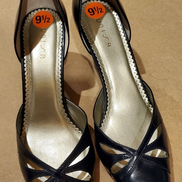 Unisa Size 9 1/2 Viscaya Navy Blue Shoes - Picture 2 of 4